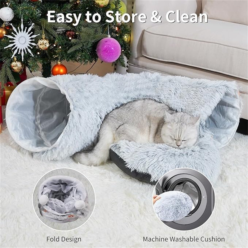 “Why Cats Love Tunnel Beds: The Science of Play and Comfort”